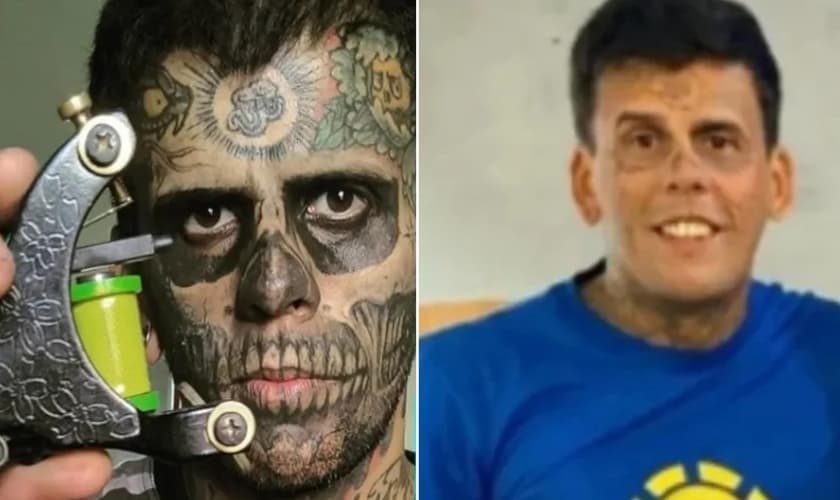 Leandro de Souza foi transformado por Jesus. (Foto: Instagram/Leandro de Souza).