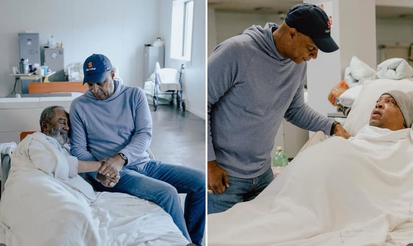 Darryl Strawberry no evangelismo. (Foto: Reprodução/Instagram/God Behind Bars)