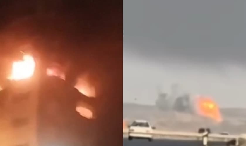 Israel atacou instalações nucleares no Irã. (Foto: Reprodução/BBC).