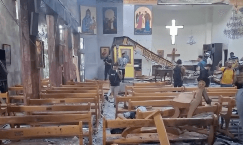 Ataque terrorista deixou pelo menos 20 mortos em igreja na Síria. (Foto: Captura de tela/YouTube/Telly Guru)
