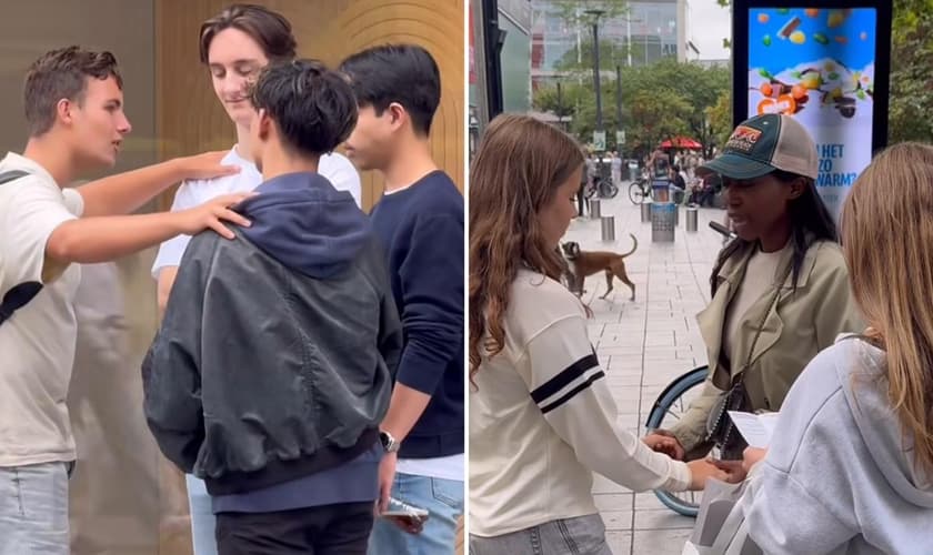 Jovens nas ruas de Rotterdam. (Foto: Reprodução/Instagram/Go Revival Europe)