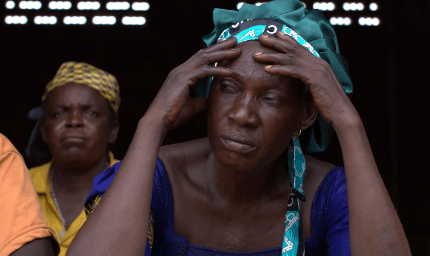 Sobreviventes do massacre que deixou mais de 200 cristãos mortos. (Foto representativa: Portas Abertas)