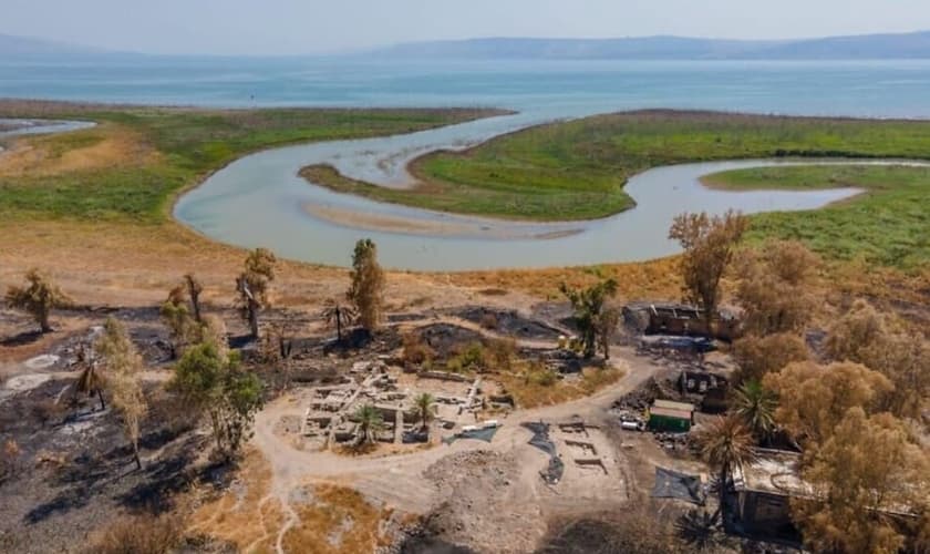 Sítio arqueológico de el-Araj, na Galileia, em julho de 2025. (Foto: Projeto de Escavação El Araj)