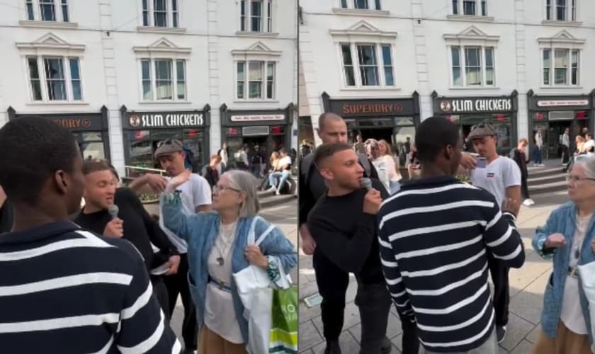 Ollie Sabatelli foi xingado e agredido por uma idosa. (Foto: Reprodução/Instagram/Ollie Sabatelli).