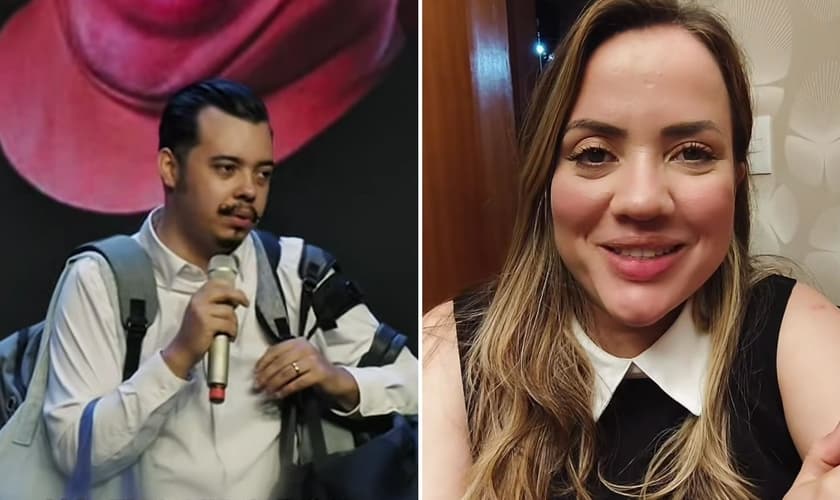 Lucas e Karyn Bezalel. (Foto: Reprodução/Instagram/BE LIFE MOVEMENT/Cicatrizah Oficial)