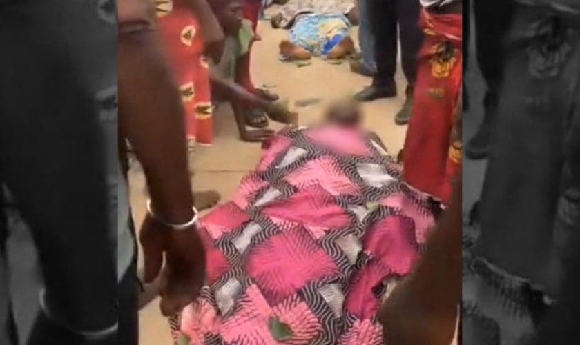 Cristãos mortos na vila de Sarkin Noma em 6 de novembro de 2025. (Foto: Cristian Daily International-Morning Star News/Captura de tela)