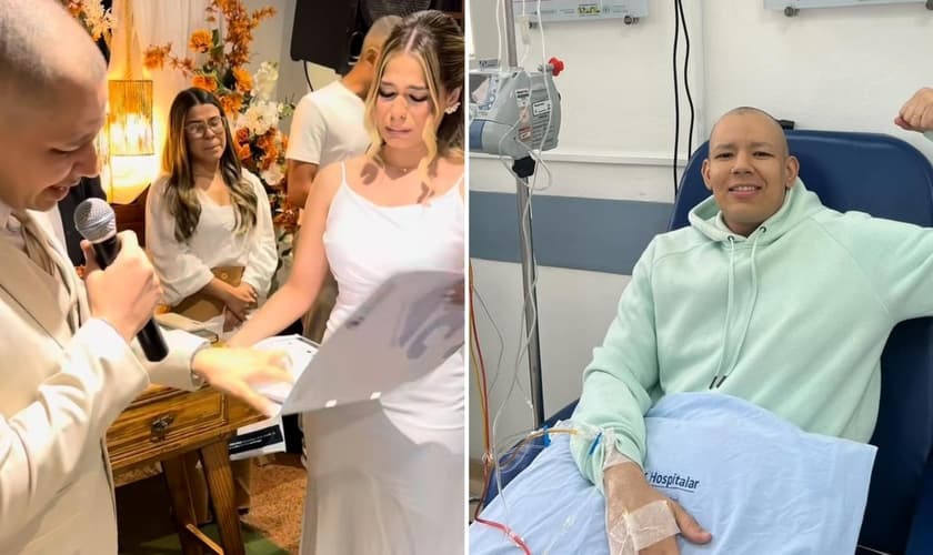 Oséas Santos testemunhou a cura em seu casamento. (Foto: Reprodução/Instagram/Oséas Santos)