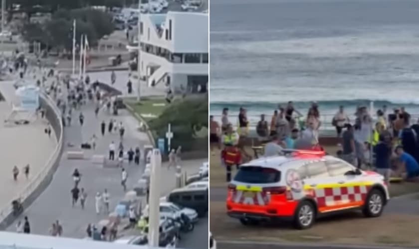 O atentado matou 15 pessoas em Sydney. (Foto: Reprodução/YouTube/ABC News Australia).