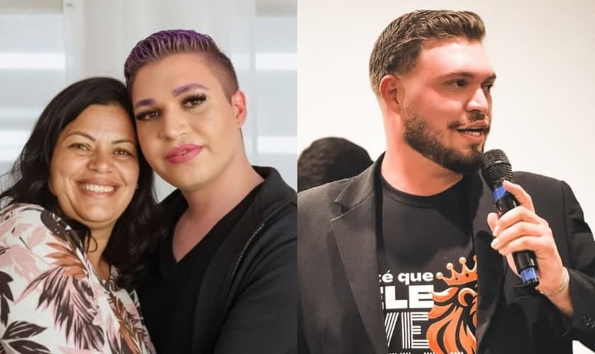 Lukas Lima e a mãe. (Foto: Reprodução/Instagram/Lukas Lima).