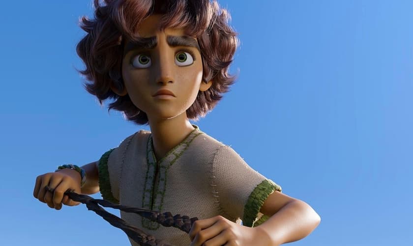 Cena do filme “Davi – Nasce um Rei”. (Foto: Divulgação/Heaven Content)